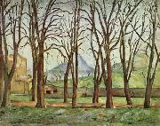 Chestnut Trees at the jas de Bouffan, Paul Cezanne